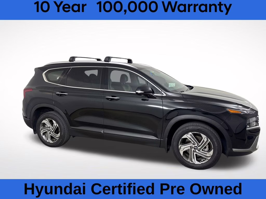 2023 Twilight Black Hyundai Santa Fe SEL FWD SUV