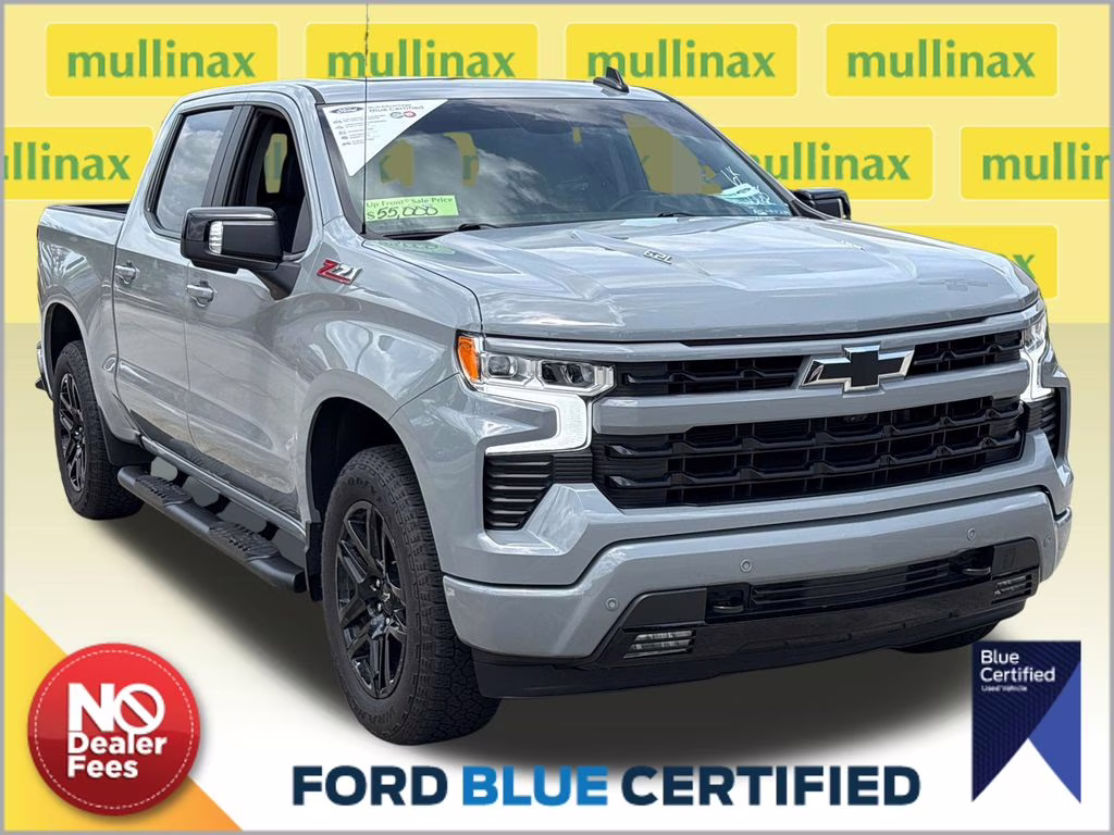 2025 Slate Gray Metallic Chevrolet Silverado 1500 RST 4X4 Truck