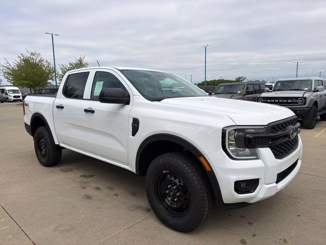 2026 Oxford White Ford Ranger XL 4X4 Truck