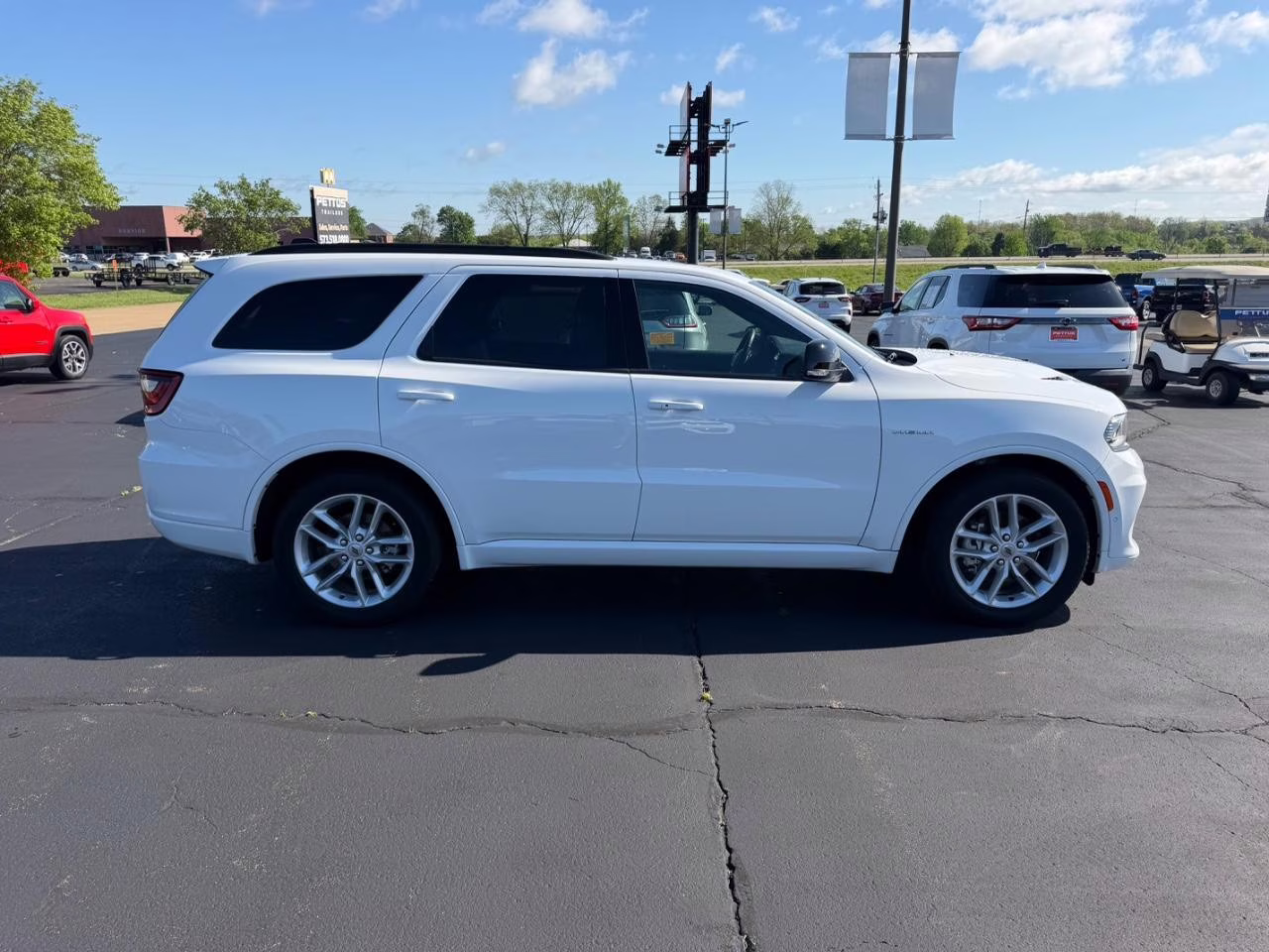 2023 White Knuckle Clearcoat Dodge Durango R/T Plus AWD SUV