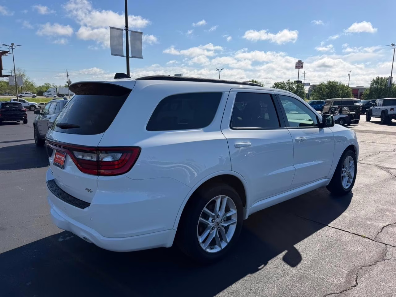 2023 White Knuckle Clearcoat Dodge Durango R/T Plus AWD SUV