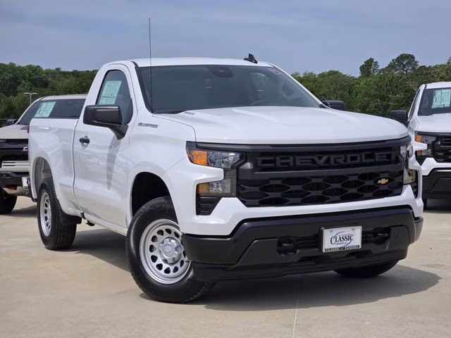2026 Summit White Chevrolet Silverado 1500 WT RWD Truck