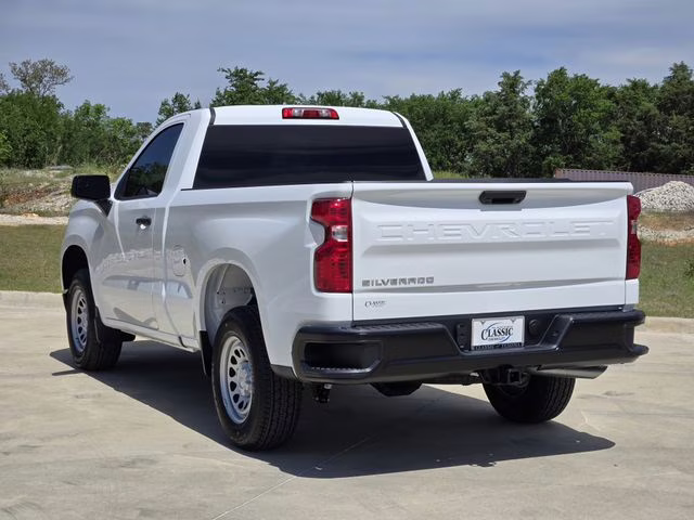 2026 Summit White Chevrolet Silverado 1500 WT RWD Truck