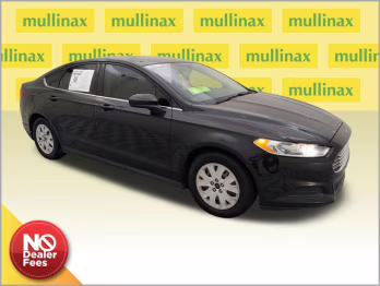 2014 Tuxedo Black Metallic Ford Fusion S FWD Sedan