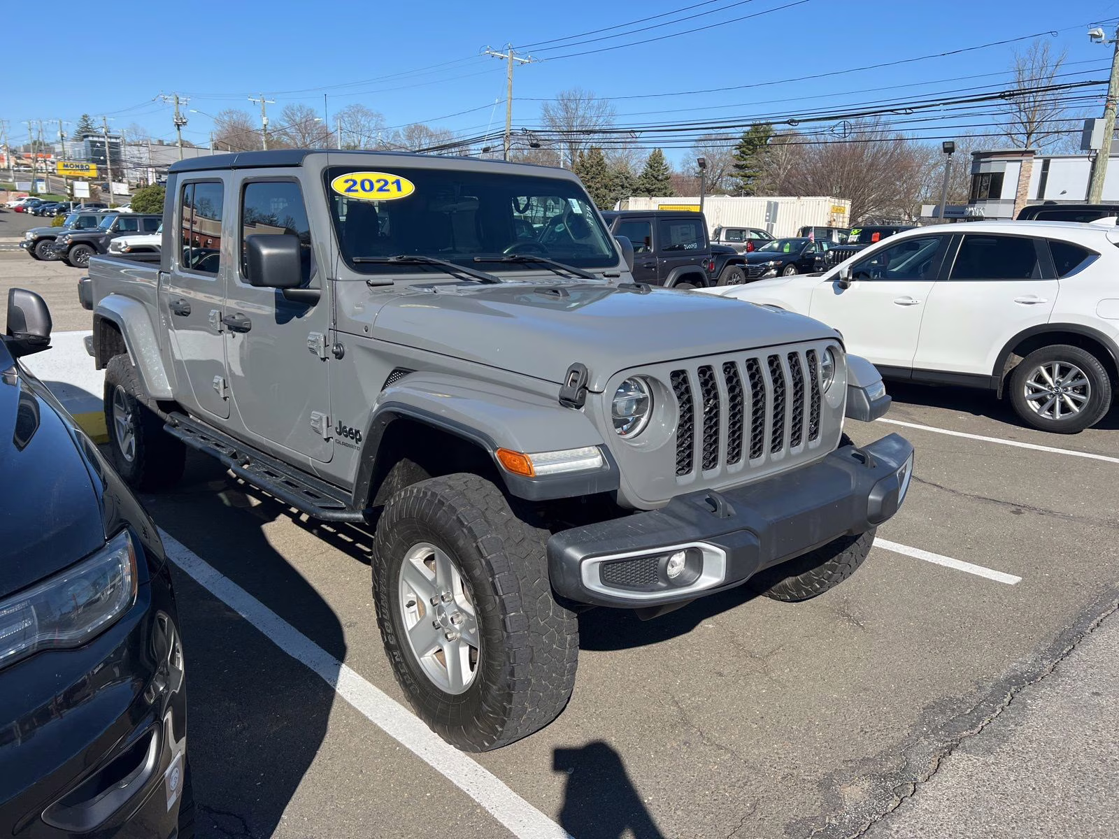 2021 Sting-Gray Clearcoat Jeep Gladiator Sport 4X4 Truck
