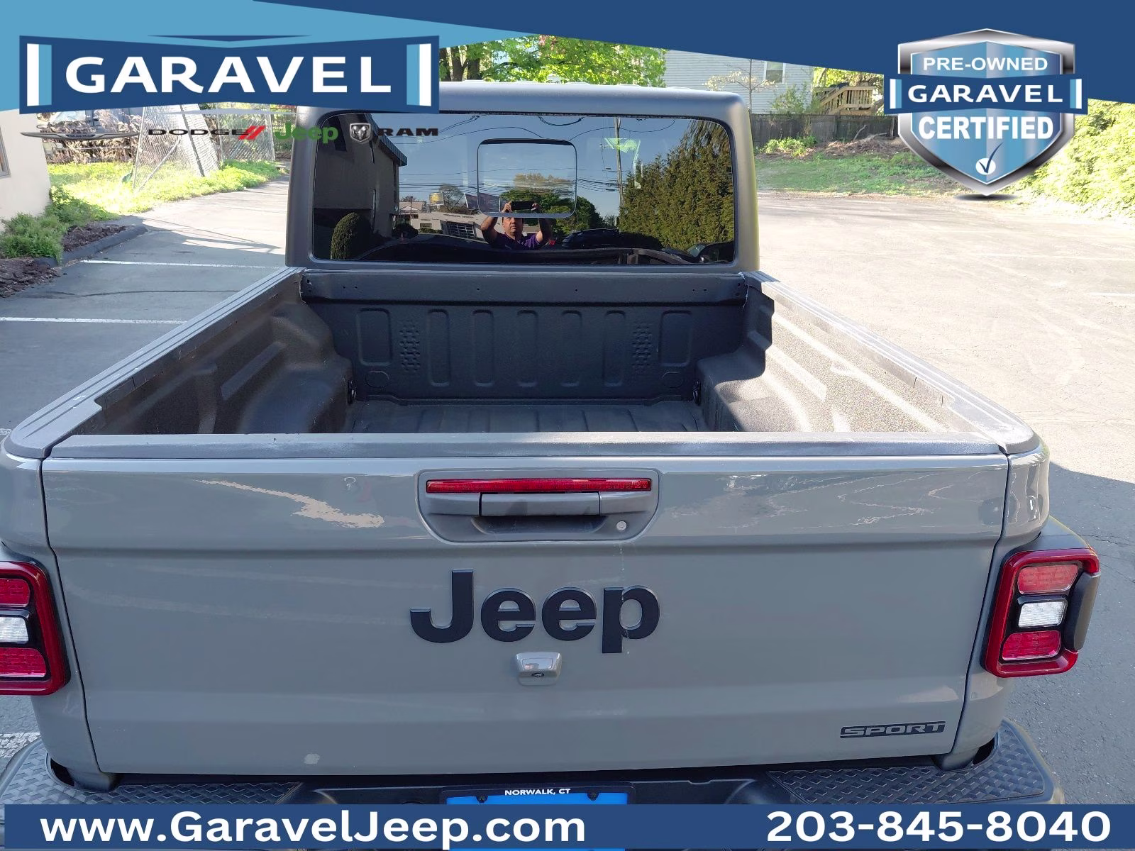 2021 Sting-Gray Clearcoat Jeep Gladiator Sport 4X4 Truck