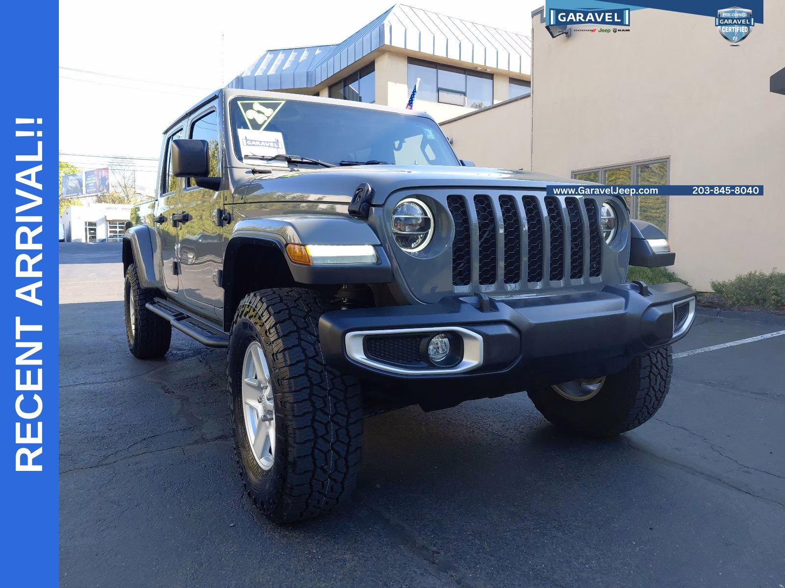 2021 Sting-Gray Clearcoat Jeep Gladiator Sport 4X4 Truck