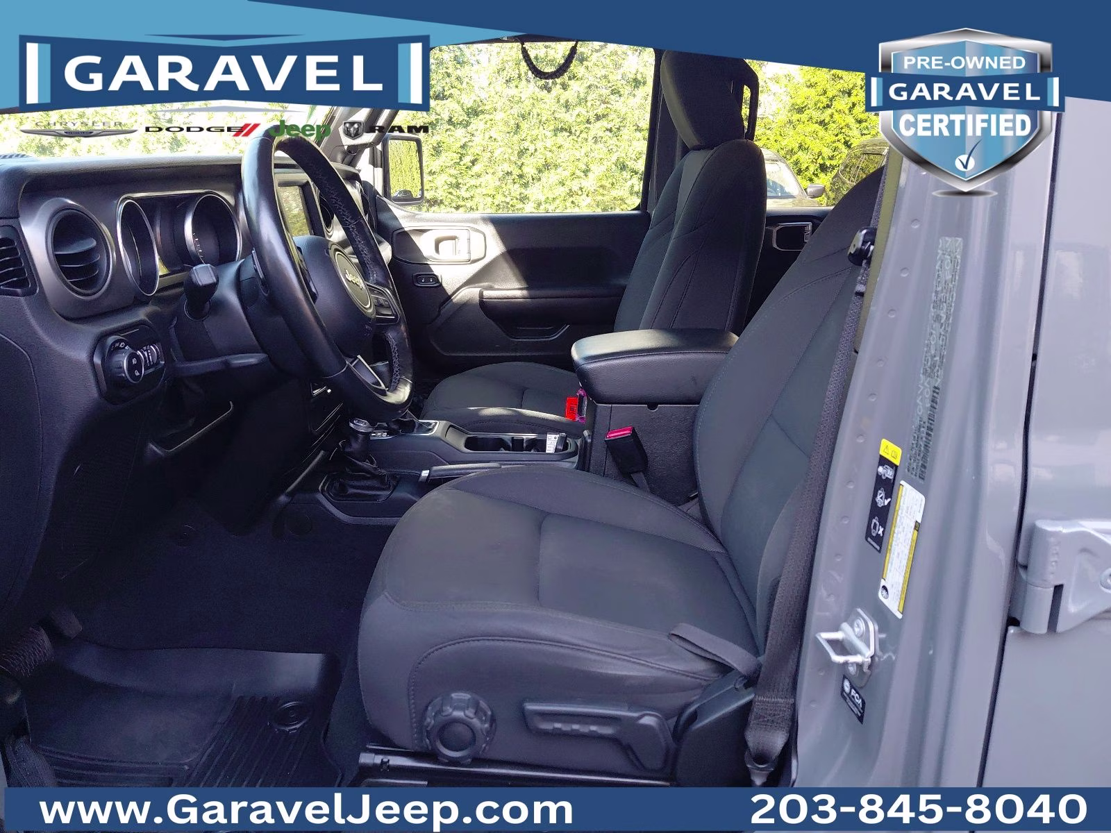 2021 Sting-Gray Clearcoat Jeep Gladiator Sport 4X4 Truck