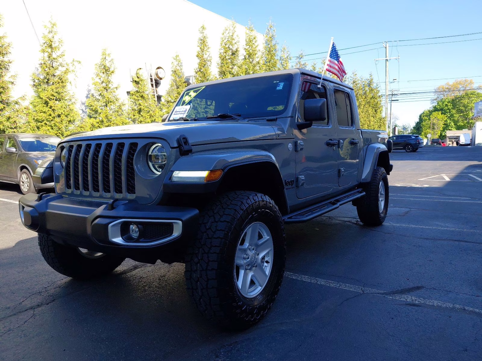 2021 Sting-Gray Clearcoat Jeep Gladiator Sport 4X4 Truck