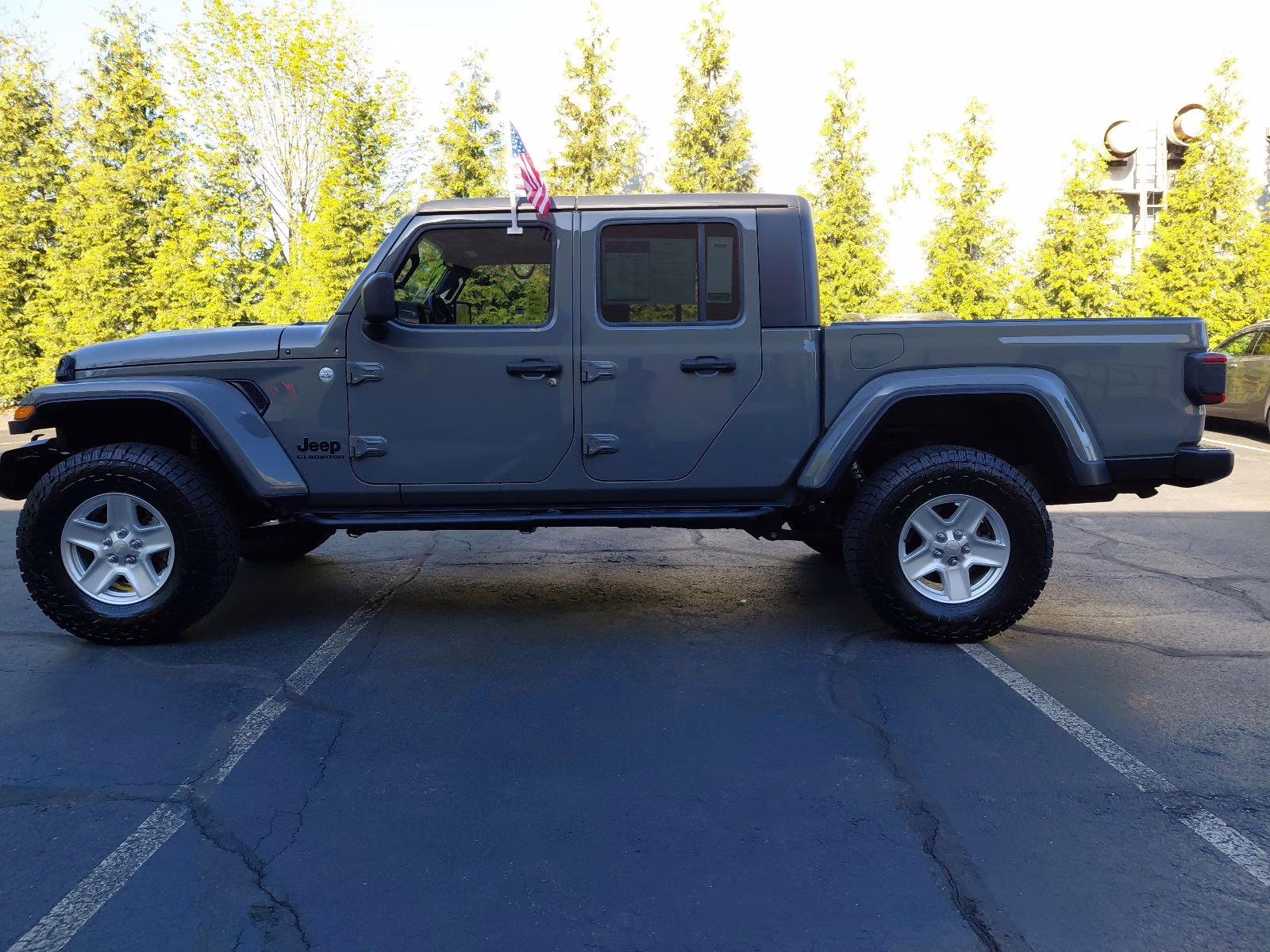 2021 Sting-Gray Clearcoat Jeep Gladiator Sport 4X4 Truck