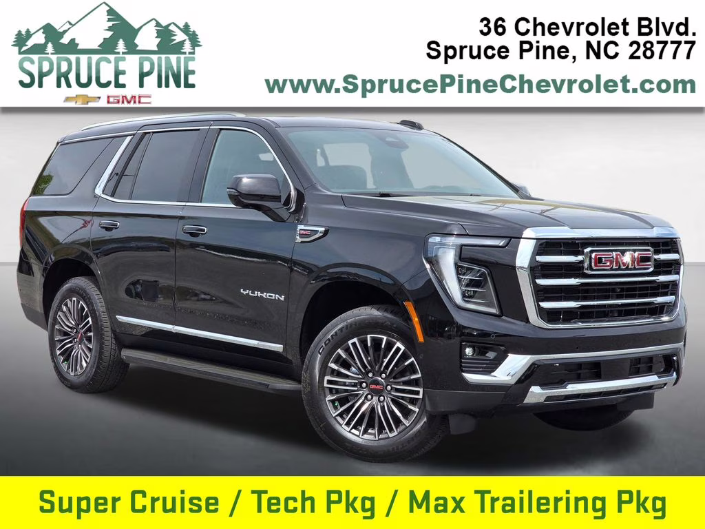 2026 Onyx Black GMC Yukon Elevation 4X4 SUV