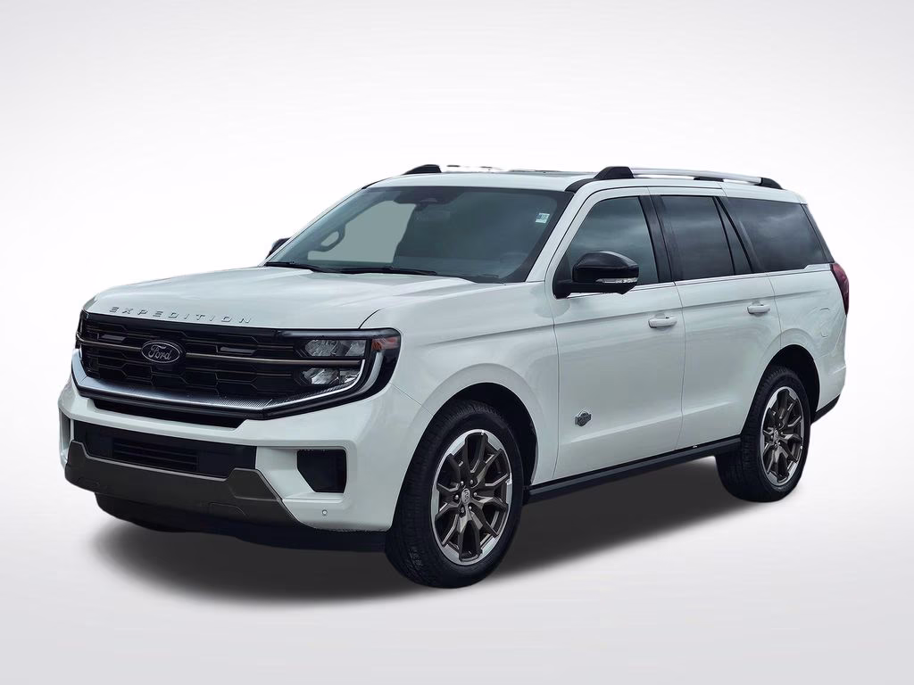 2026 Star White Metallic Tri-Coat Ford Expedition King Ranch 4X4 SUV