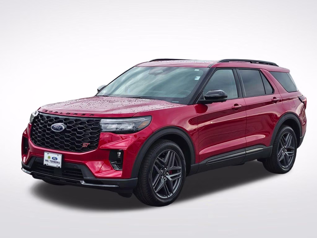 2026 Rapid Red Metallic Tinted Clearcoat Ford Explorer ST 4X4 SUV