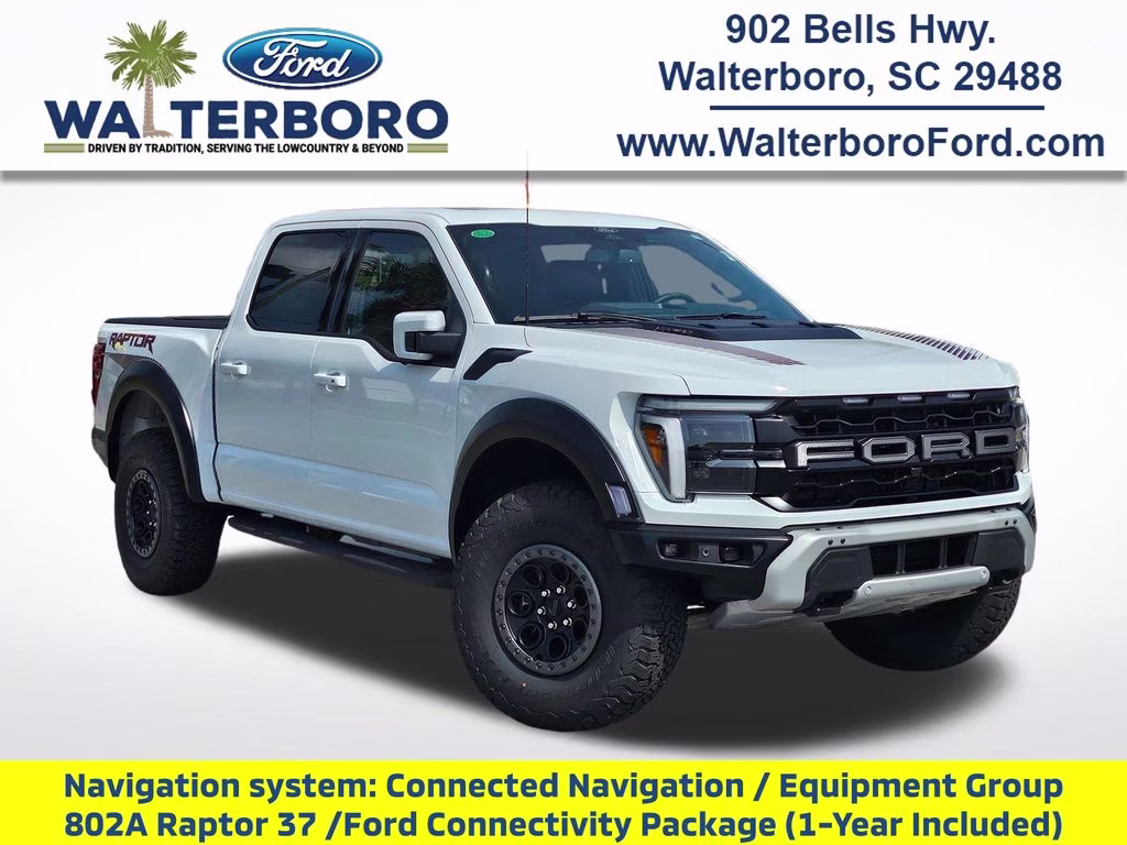2026 Oxford White Ford F-150 Raptor 4X4 Truck