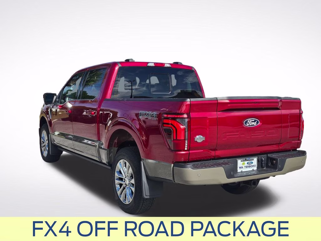 2026 Ruby Red Metallic Tinted Clearcoat Ford F-150 King Ranch 4X4 Truck