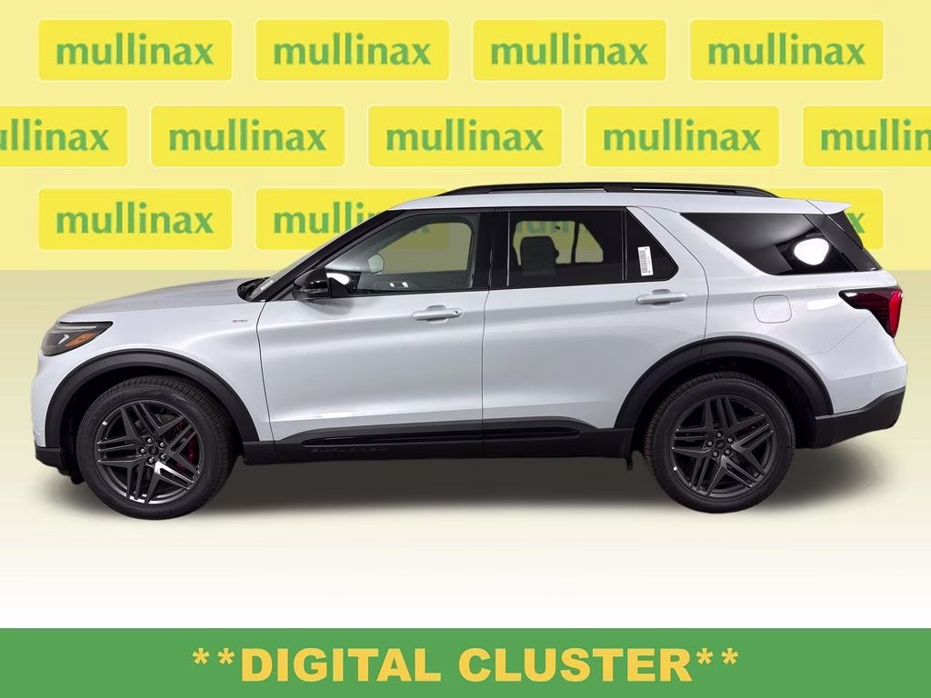 2026 Space White Metallic Ford Explorer ST-Line RWD SUV