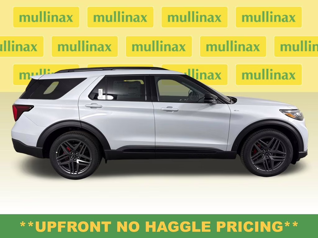 2026 Space White Metallic Ford Explorer ST-Line RWD SUV