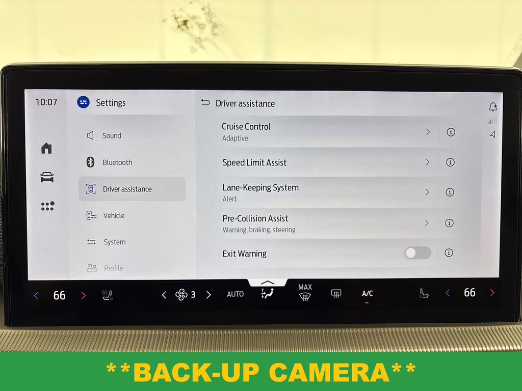 2026 Star White Metallic Tri-Coat Ford Explorer Active RWD SUV