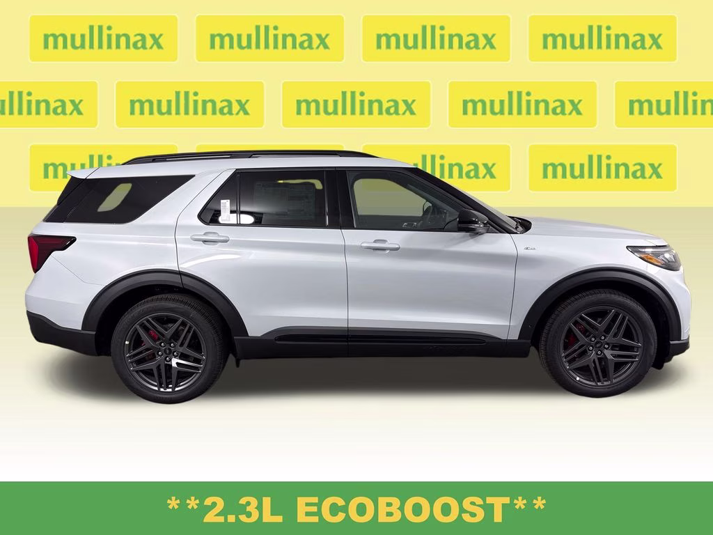 2026 Space White Metallic Ford Explorer ST-Line RWD SUV