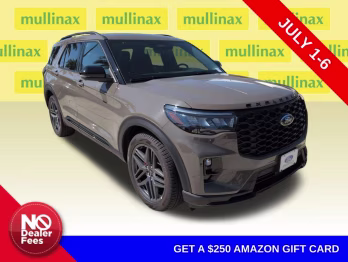 2026 Gray Ford Explorer ST 4X4 SUV