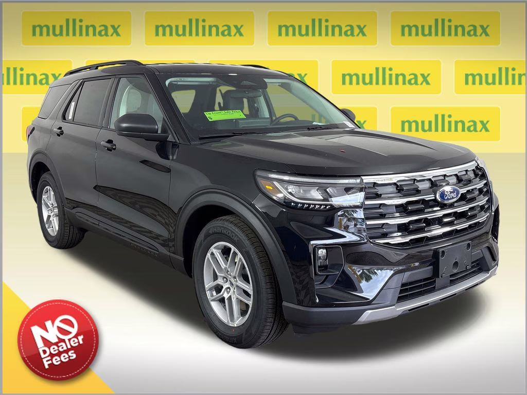 2026 Agate Black Metallic Ford Explorer Active RWD SUV