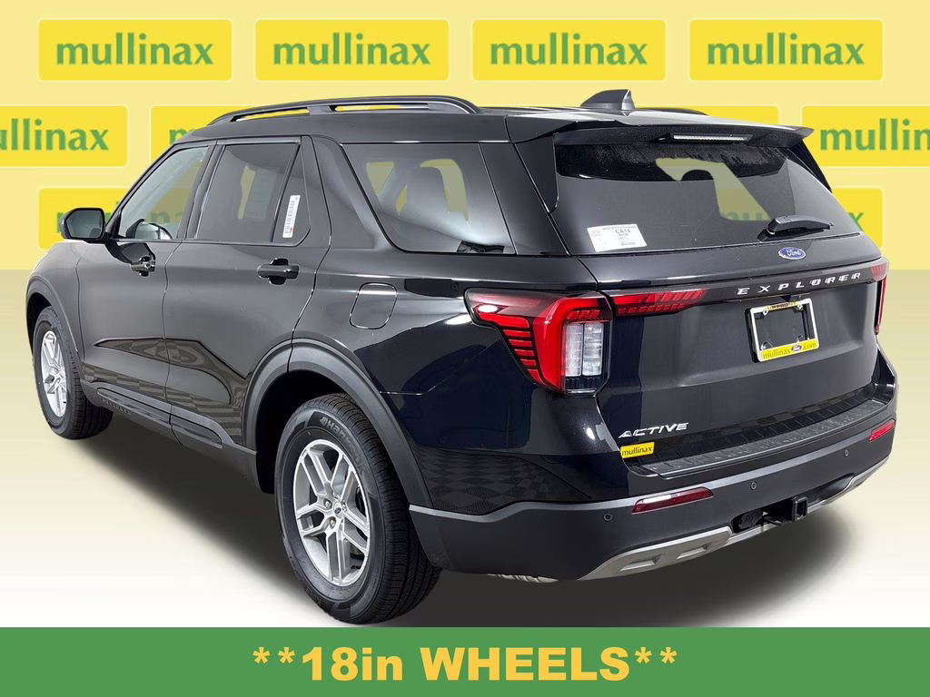 2026 Agate Black Metallic Ford Explorer Active RWD SUV