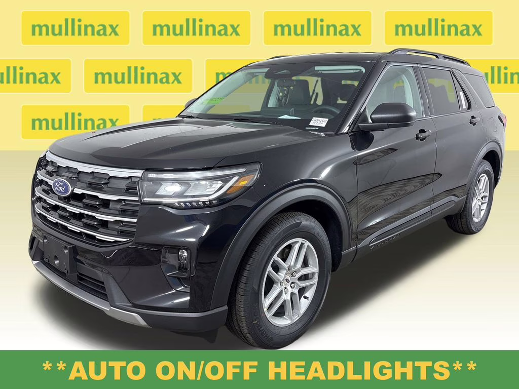 2026 Agate Black Metallic Ford Explorer Active RWD SUV