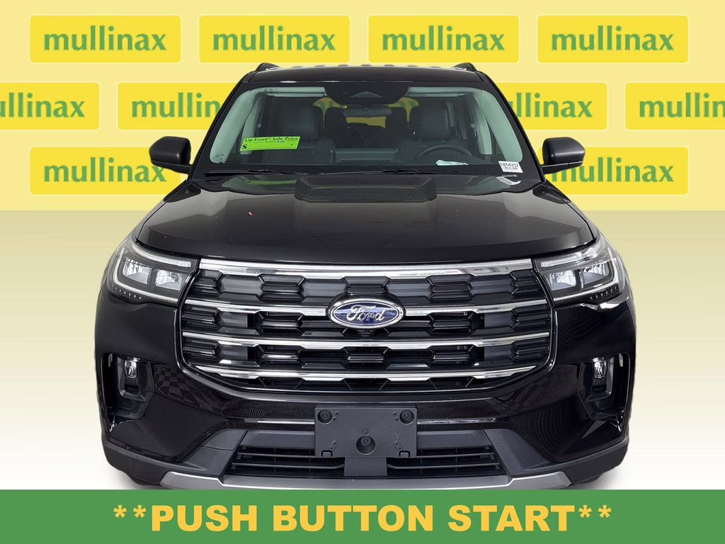 2026 Agate Black Metallic Ford Explorer Active RWD SUV