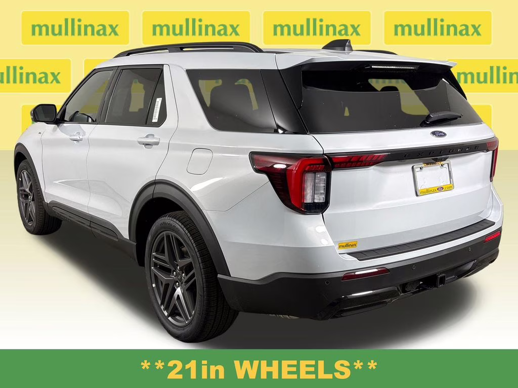 2026 Space White Metallic Ford Explorer ST-Line RWD SUV