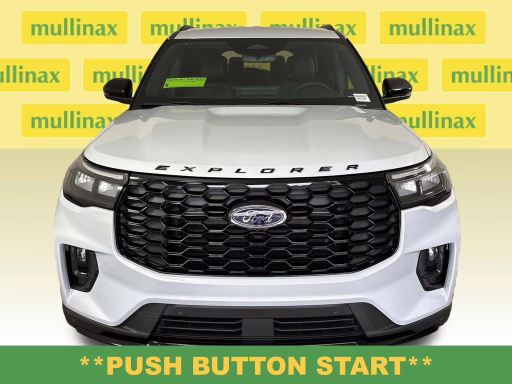 2026 Space White Metallic Ford Explorer ST-Line RWD SUV