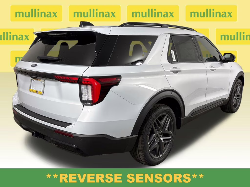 2026 Space White Metallic Ford Explorer ST-Line RWD SUV