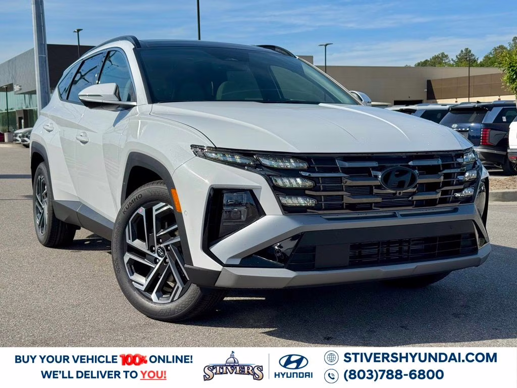 2026 White Pearl Hyundai Tucson Limited FWD SUV