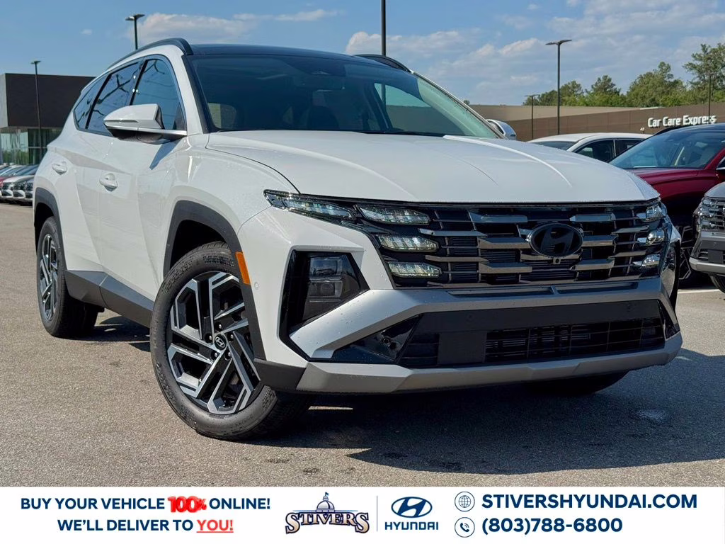 2026 White Pearl Hyundai Tucson Limited FWD SUV