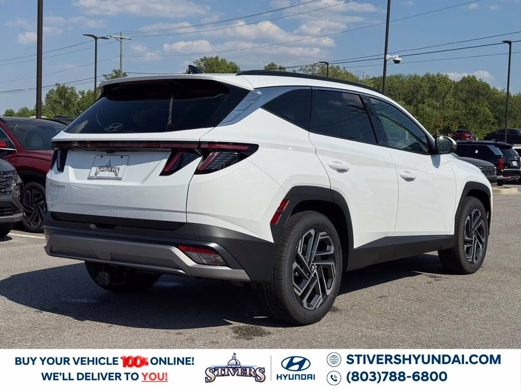 2026 White Pearl Hyundai Tucson Limited FWD SUV