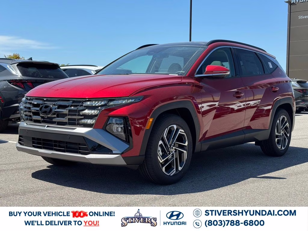 2026 Ultimate Red Hyundai Tucson Limited FWD SUV