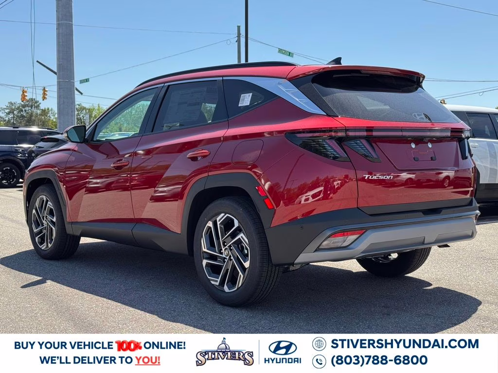 2026 Ultimate Red Hyundai Tucson Limited FWD SUV