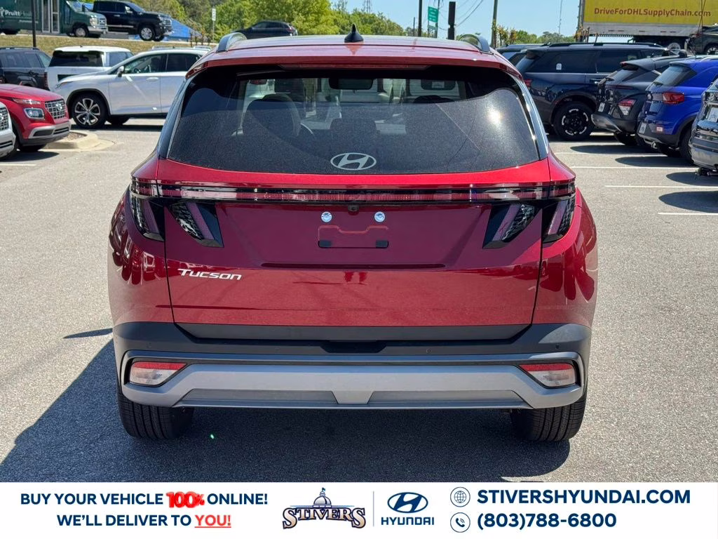 2026 Ultimate Red Hyundai Tucson Limited FWD SUV