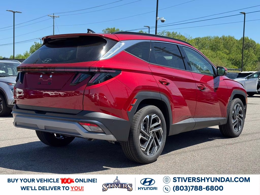 2026 Ultimate Red Hyundai Tucson Limited FWD SUV