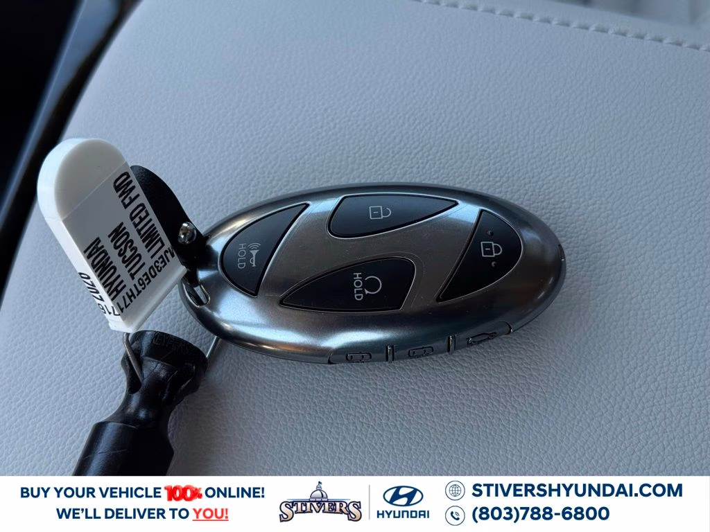 2026 Ultimate Red Hyundai Tucson Limited FWD SUV