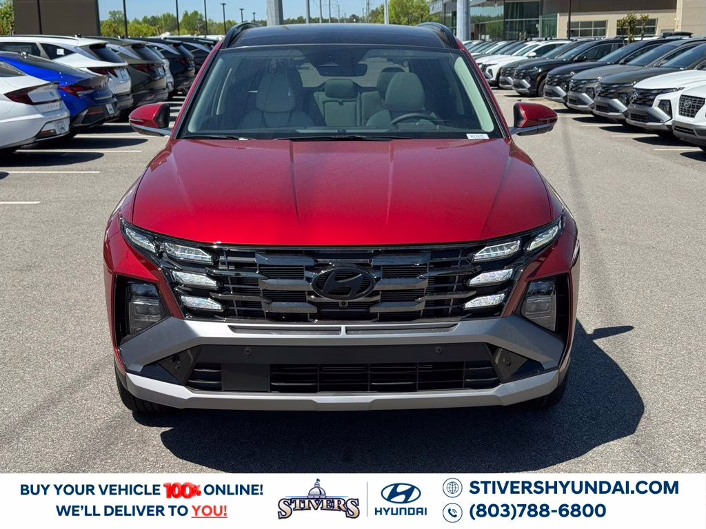 2026 Ultimate Red Hyundai Tucson Limited FWD SUV