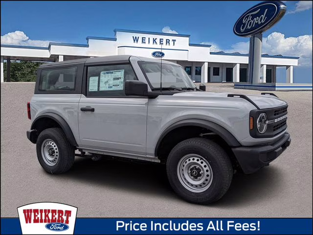 2026 Avalanche Gray Ford Bronco Base 4X4 SUV
