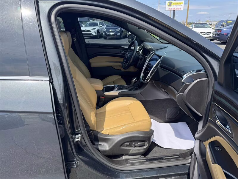 2015 Graphite Metallic Cadillac SRX Premium Collection AWD SUV