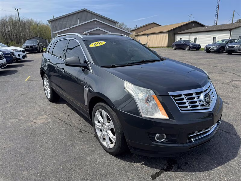 2015 Graphite Metallic Cadillac SRX Premium Collection AWD SUV