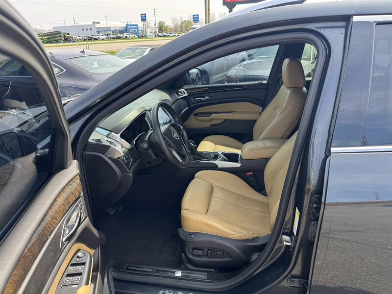 2015 Graphite Metallic Cadillac SRX Premium Collection AWD SUV