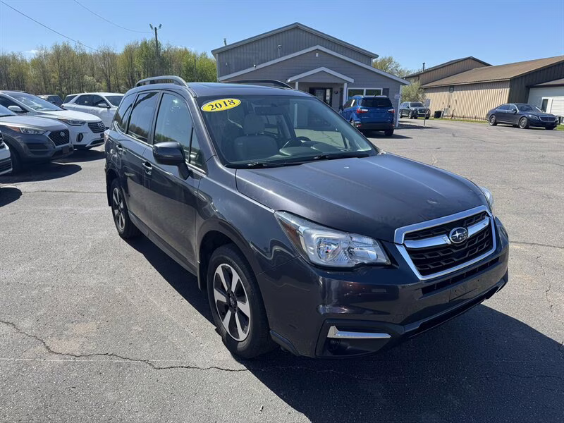 2018 Dark Gray Metallic Subaru Forester 2.5i Premium AWD Crossover