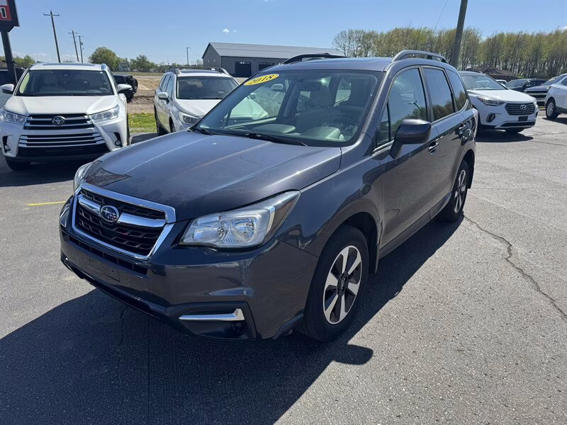 2018 Dark Gray Metallic Subaru Forester 2.5i Premium AWD Crossover