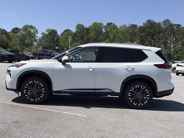 2026 Everest White Pearl Tricoat Nissan Rogue Platinum AWD SUV