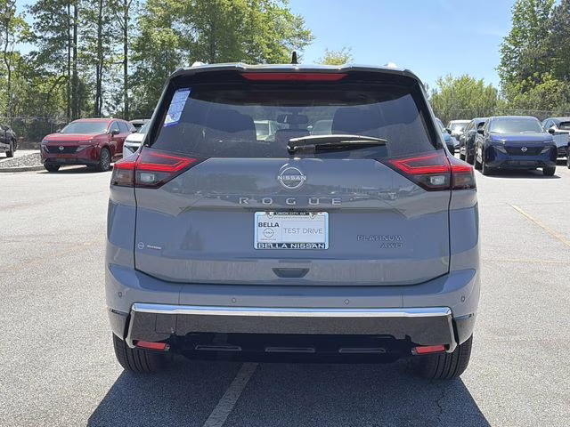 2026 Boulder Gray/Super Black Nissan Rogue Platinum AWD SUV