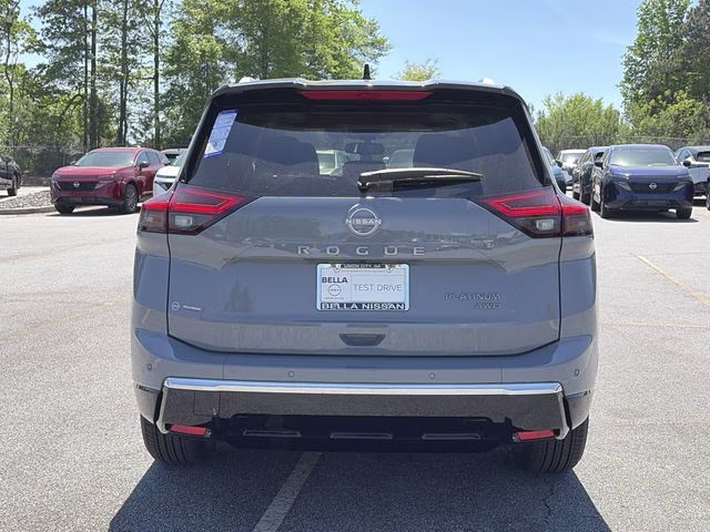 2026 Boulder Gray/Super Black Nissan Rogue Platinum AWD SUV