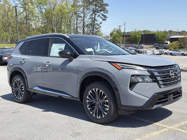 2026 Boulder Gray/Super Black Nissan Rogue Platinum AWD SUV